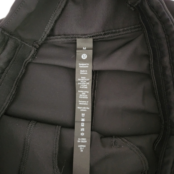 LULULEMON Surge Jogger Black Opus Triathlon Print m - Picture 16 of 16